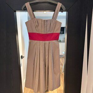 Vera Wang Lavender Label Aline Pleat Dress